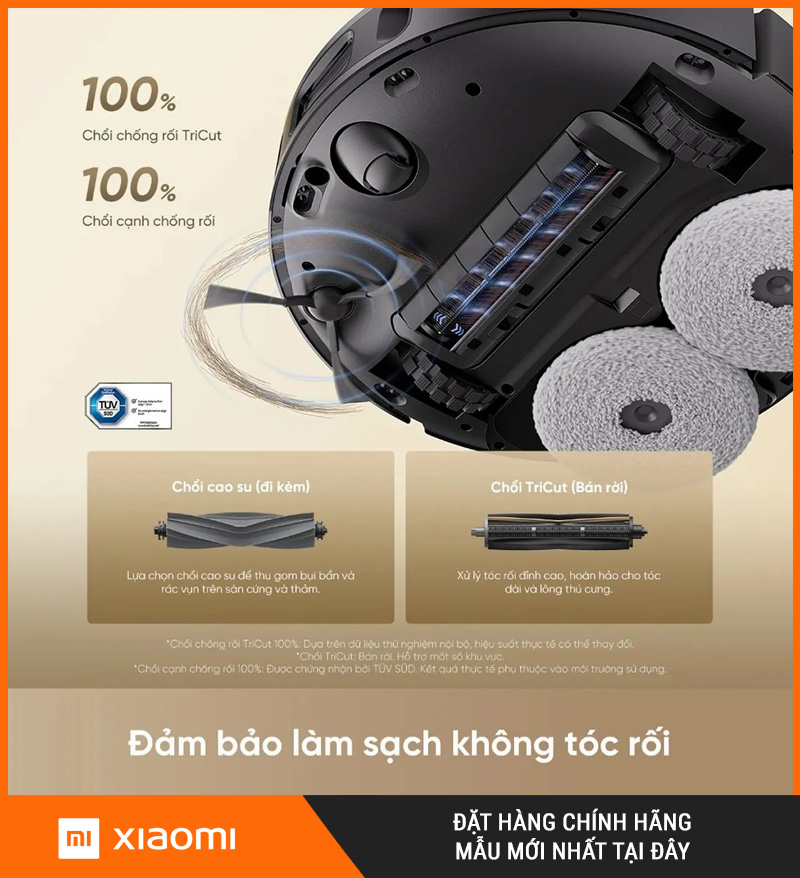 Dreame D30 Ultra CE Trắng/Đen - Robot hút bụi lau nhà