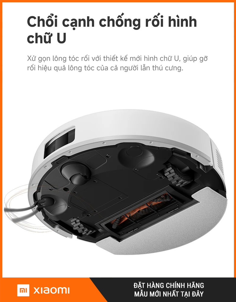 Mova E20s Pro Plus Trắng - Robot Hút Bụi Lau Nhà