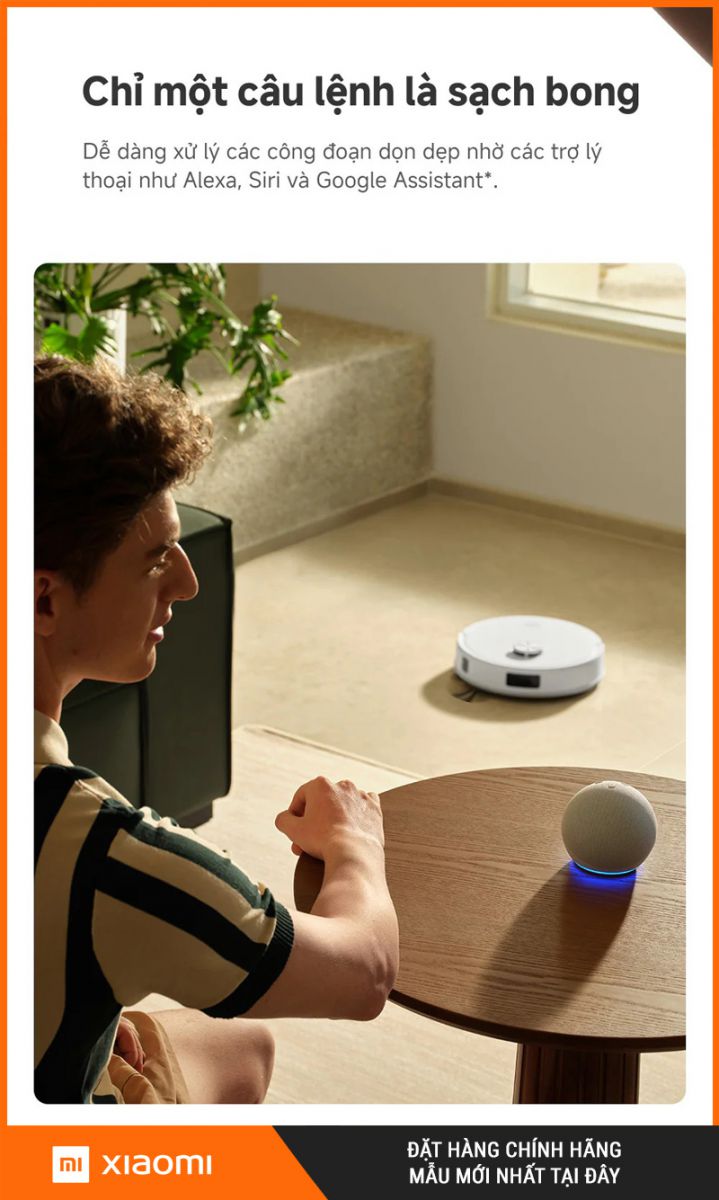 Mova E20s Pro Plus Trắng - Robot Hút Bụi Lau Nhà