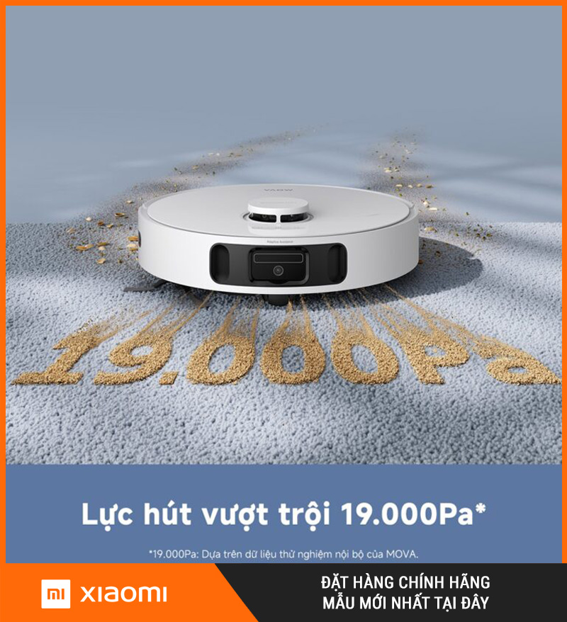 Mova E40 Ultra Trắng - Robot hút bụi lau nhà