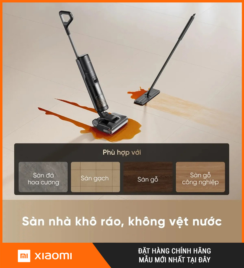 Dreame H12 GT - Máy hút bụi khô và ướt