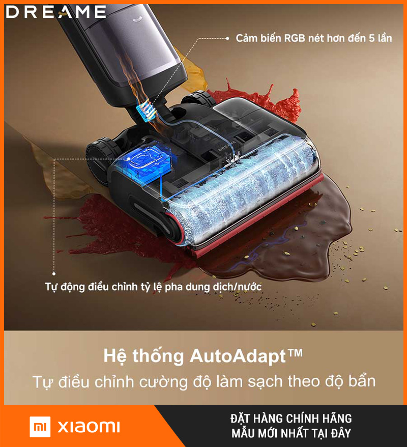 Dreame H16 Pro Steam Máy hút bụi lau nhà cầm tay – Bản Quốc Tế