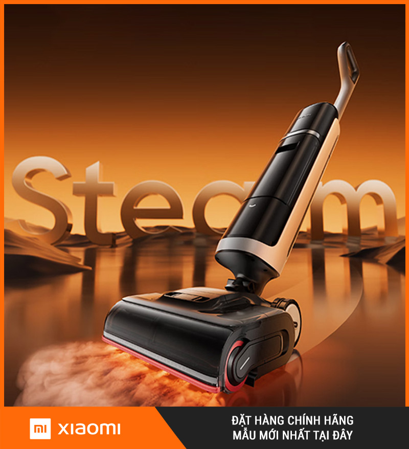 Dreame H16 Pro Steam Máy hút bụi lau nhà cầm tay – Bản Quốc Tế