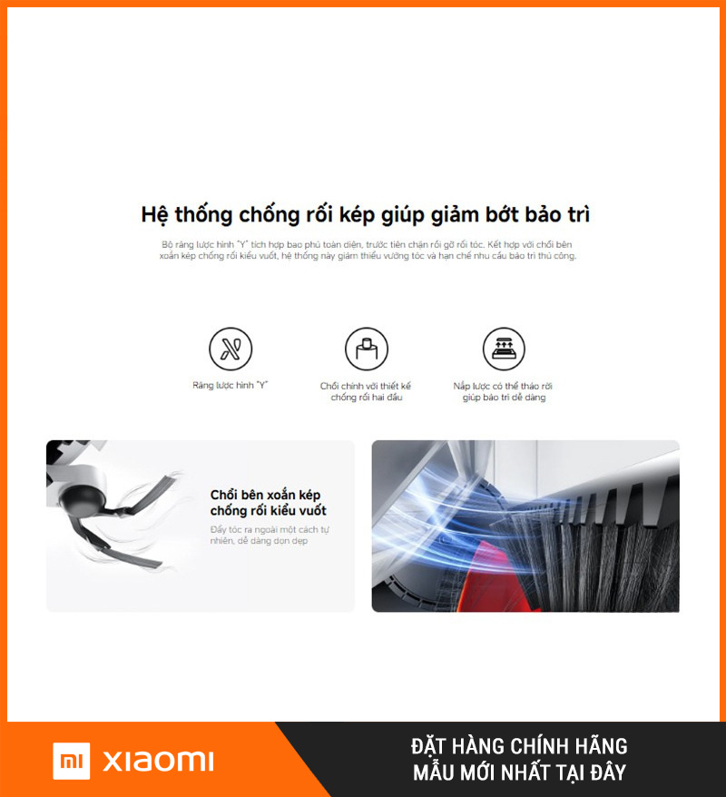 Xiaomi H50 Pro Trắng - Robot Hút Bụi Lau Nhà Thông Minh
