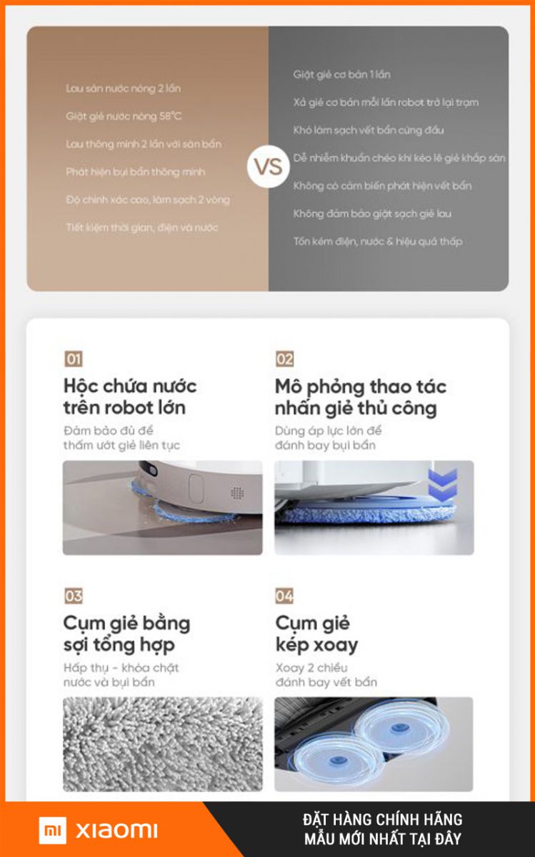 Dreame L10s Ultra Heat Trắng- Robot hút bụi lau nhà