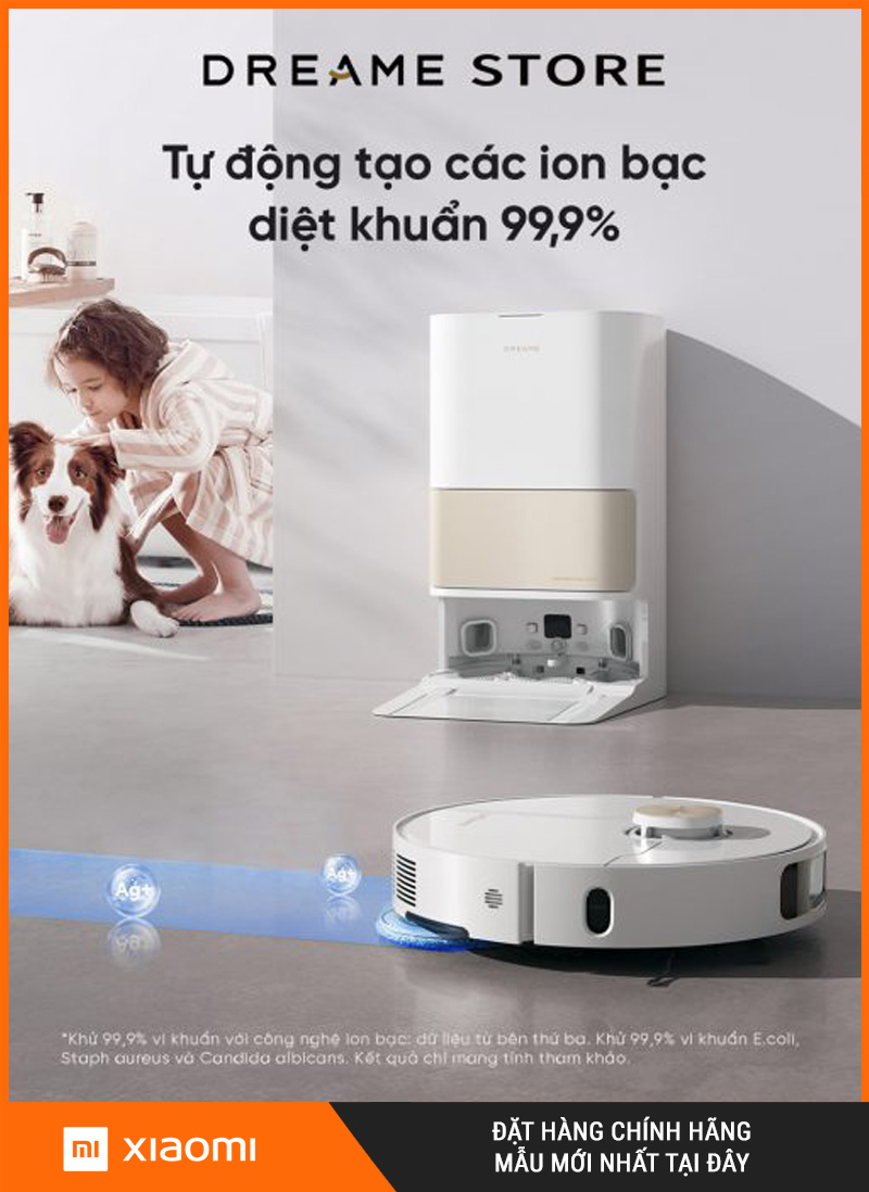 Dreame L10s Ultra Heat Trắng- Robot hút bụi lau nhà