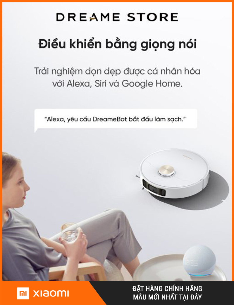Dreame L10s Ultra Heat Trắng- Robot hút bụi lau nhà