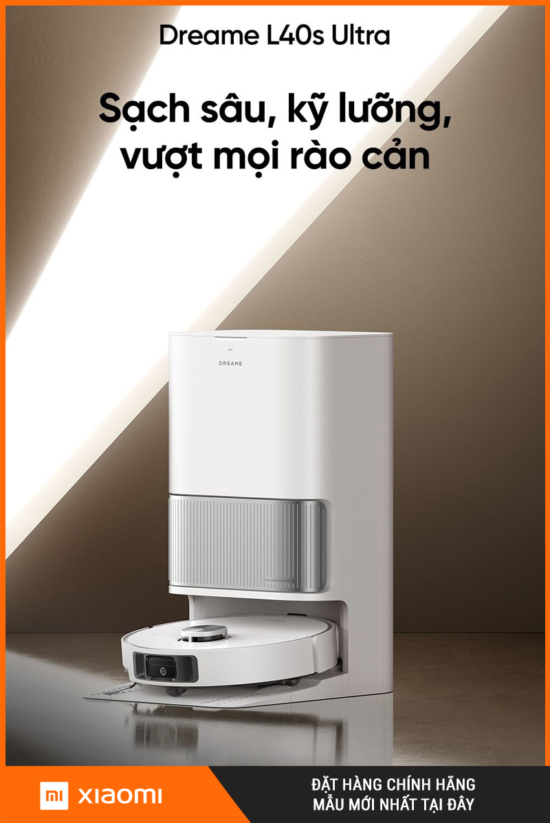 Dreame L40s Ultra Robot hút bụi lau nhà – Bản Quốc Tế