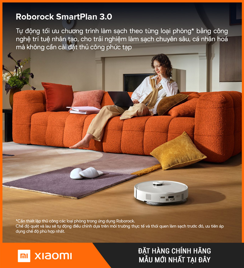 Roborock Qrevo 2 Pro Trắng - Robot Hút Bụi Lau Nhà Thông Minh