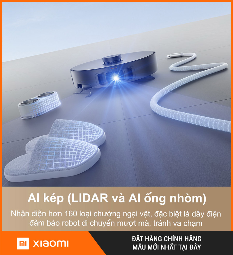 Mova Z50 Ultra Đen - Robot hút bụi lau nhà
