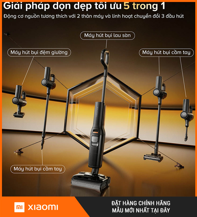 Máy Hút Bụi Cầm Tay Roborock F25 ACE Combo