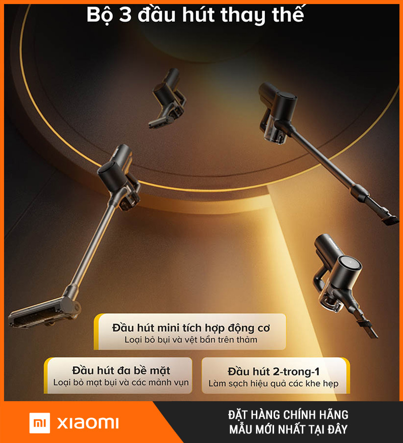 Máy Hút Bụi Cầm Tay Roborock F25 ACE Combo