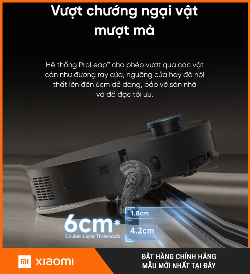 Robot lau nhà Dreame X50 Master