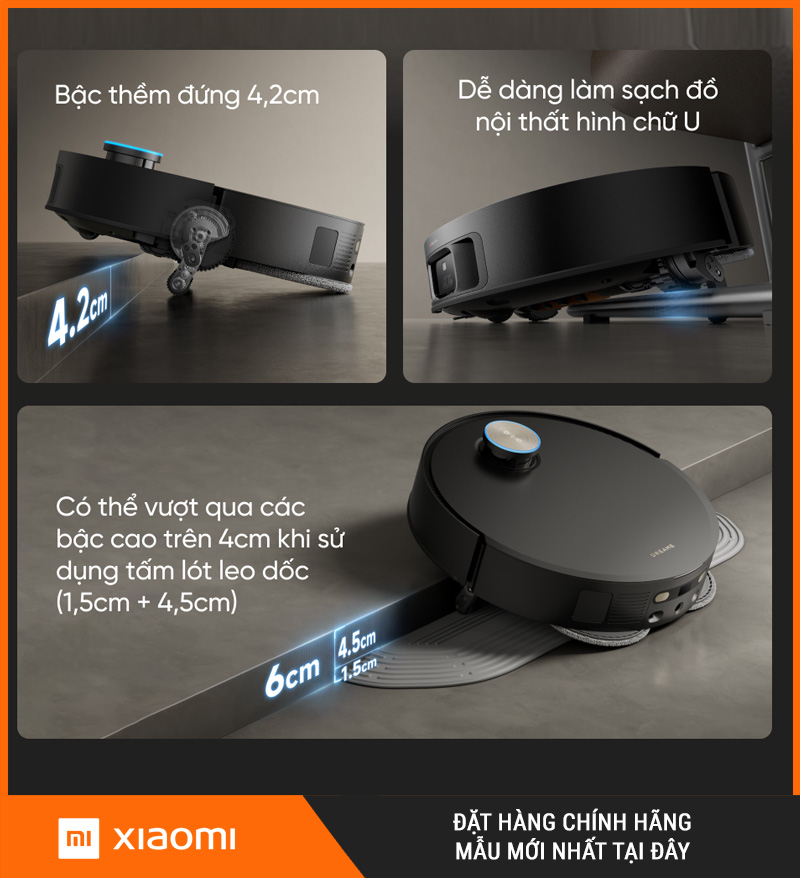 Robot lau nhà Dreame X50 Master