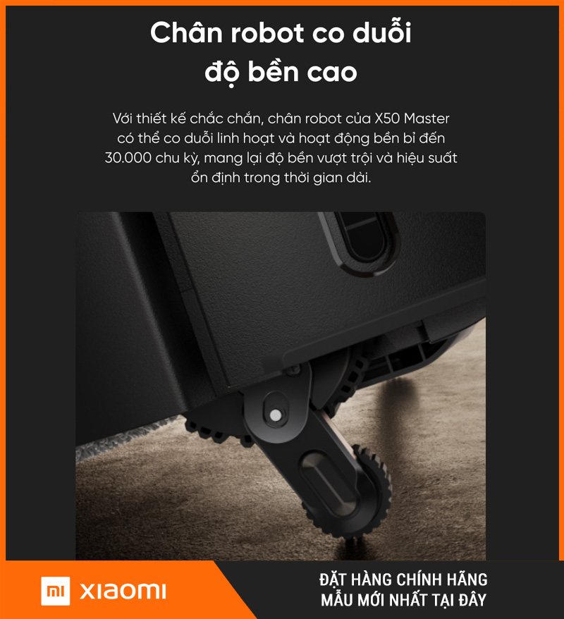 Robot lau nhà Dreame X50 Master