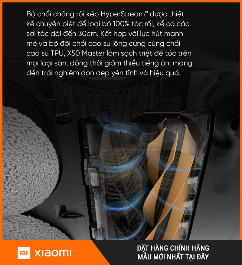 Robot lau nhà Dreame X50 Master