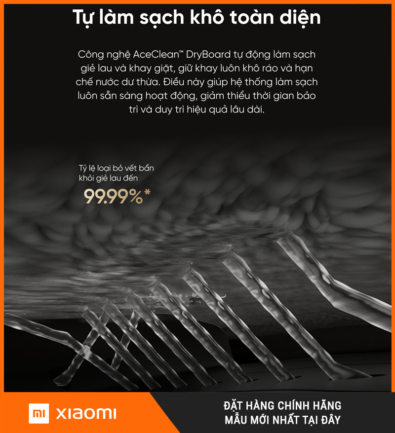 Robot lau nhà Dreame X50 Master