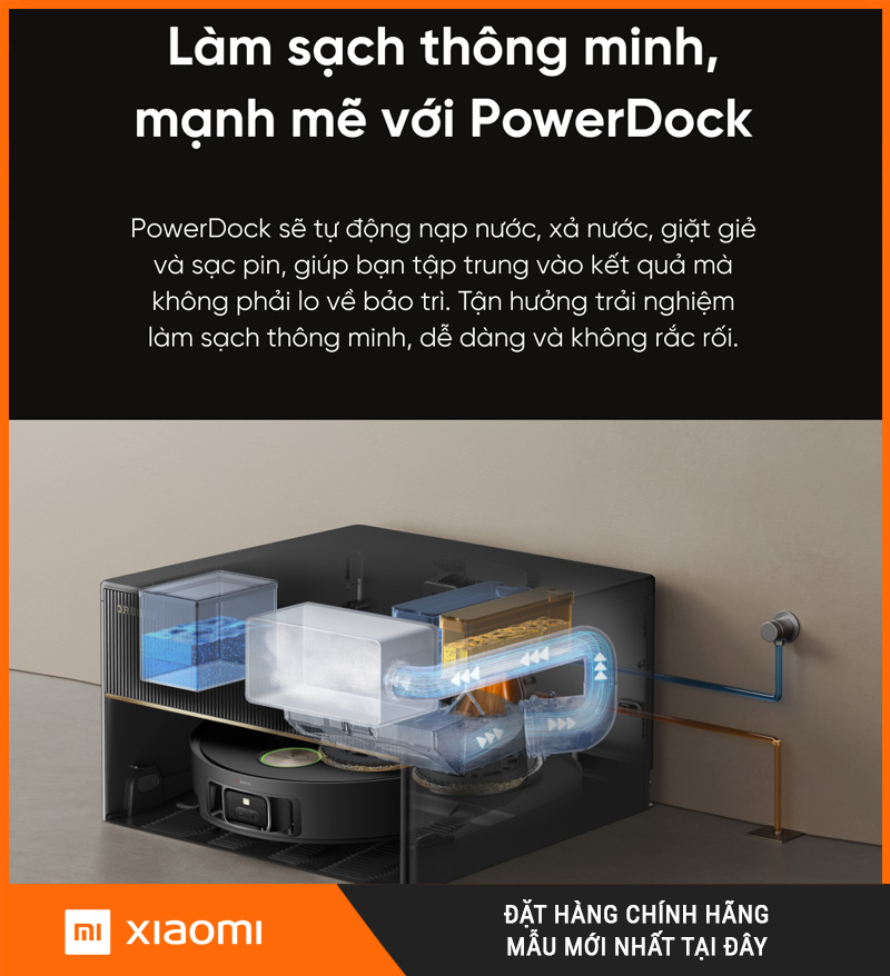 Robot lau nhà Dreame X50 Master