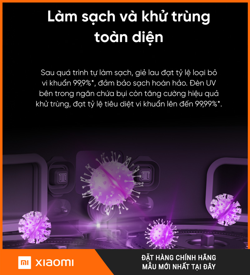 Robot lau nhà Dreame X50 Master