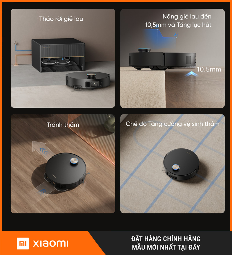 Robot lau nhà Dreame X50 Master