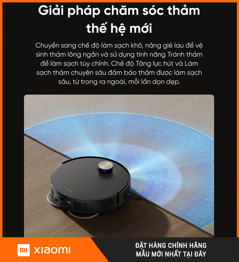 Robot lau nhà Dreame X50 Master