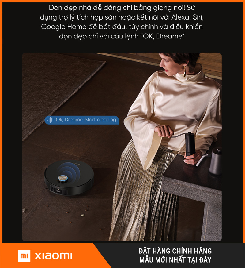Robot lau nhà Dreame X50 Master