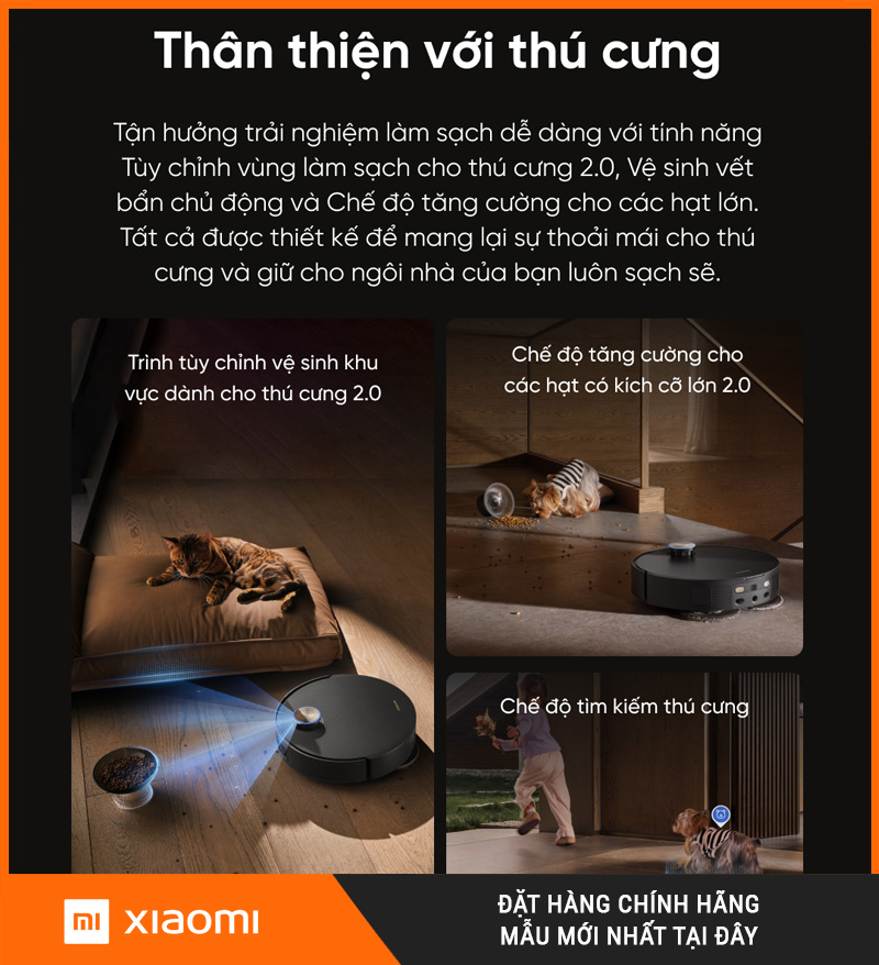 Robot lau nhà Dreame X50 Master