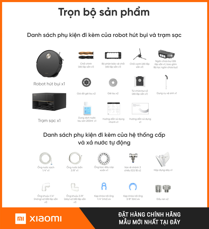 Robot lau nhà Dreame X50 Master