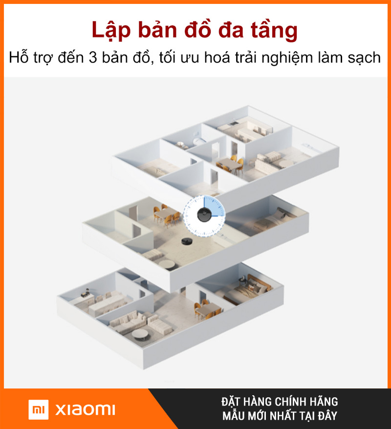 Robot Hút Bụi Lau Nhà Roborock Q7TF Chính Hãng Giá Rẻ