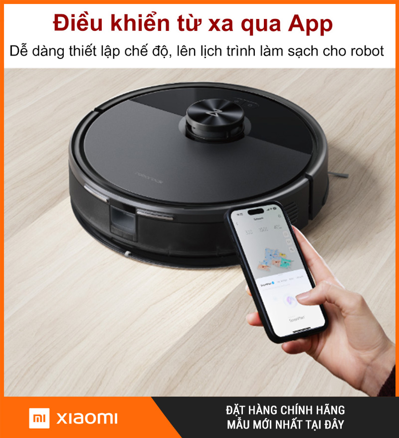 Robot Hút Bụi Lau Nhà Roborock Q7TF Chính Hãng Giá Rẻ