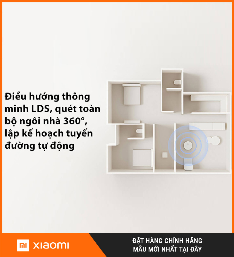 Robot Hút Bụi Lau Nhà Mijia M30S