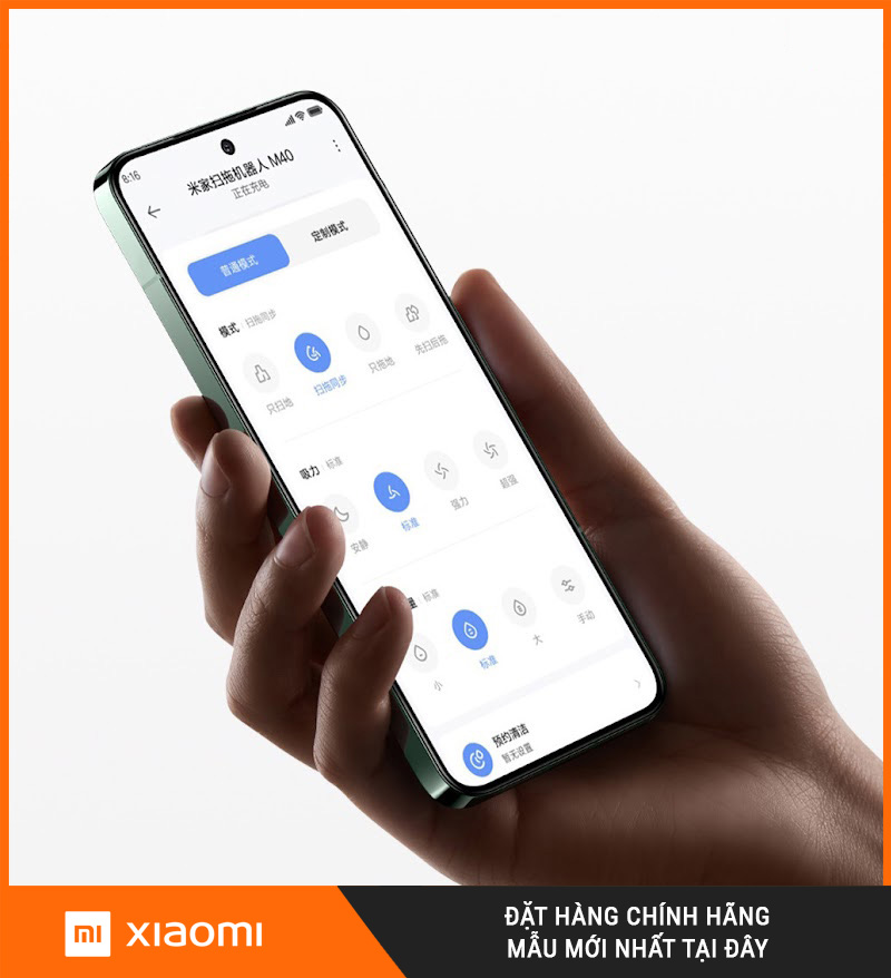 Robot Hút Bụi Lau Nhà Mijia M40 D110CN