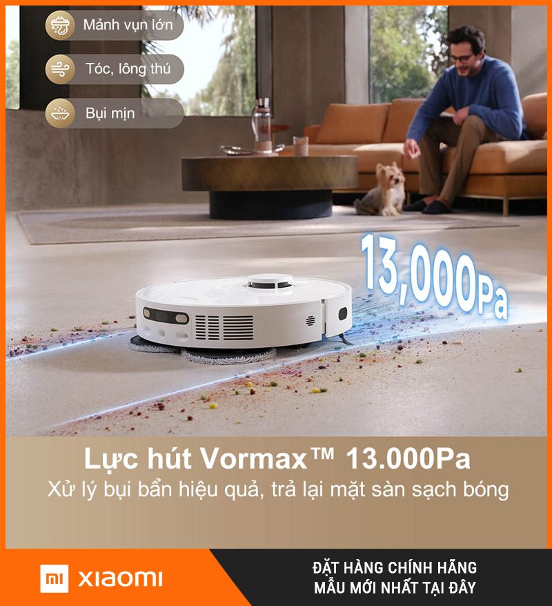 Robot Hút Bụi Lau Nhà Dreame D20 Ultra - Chính Hãng, Giá Rẻ