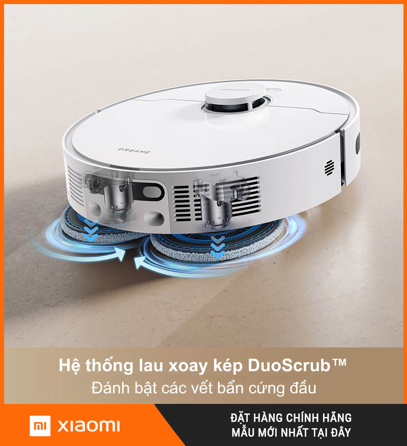 Robot Hút Bụi Lau Nhà Dreame D20 Ultra - Chính Hãng, Giá Rẻ