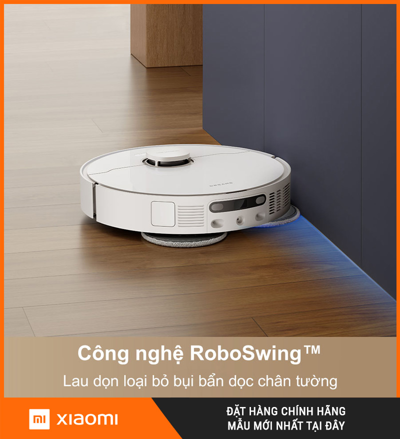 Robot Hút Bụi Lau Nhà Dreame D20 Ultra - Chính Hãng, Giá Rẻ