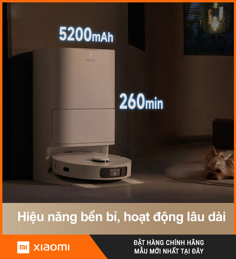 Robot Hút Bụi Lau Nhà Dreame D20 Ultra - Chính Hãng, Giá Rẻ