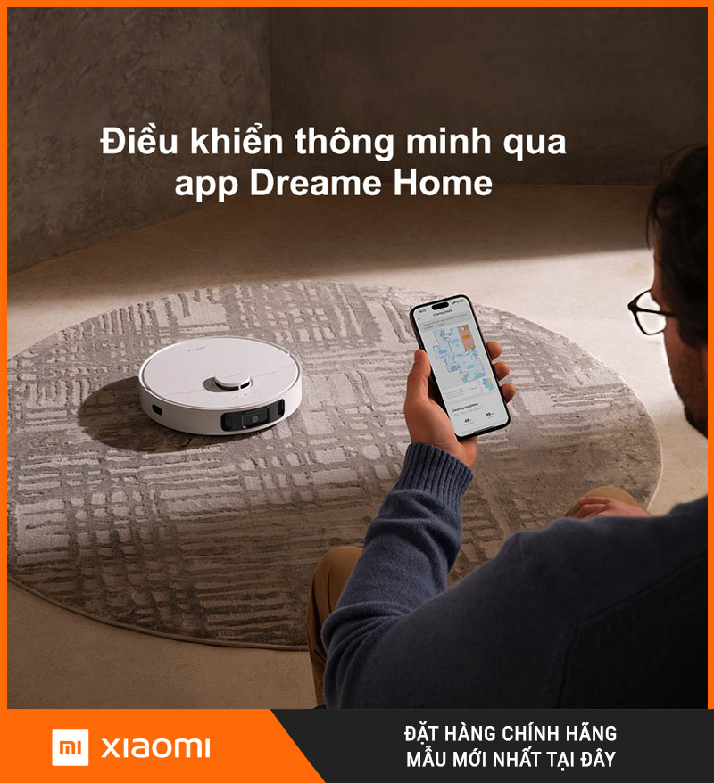 Robot Hút Bụi Lau Nhà Dreame D20 Ultra - Chính Hãng, Giá Rẻ