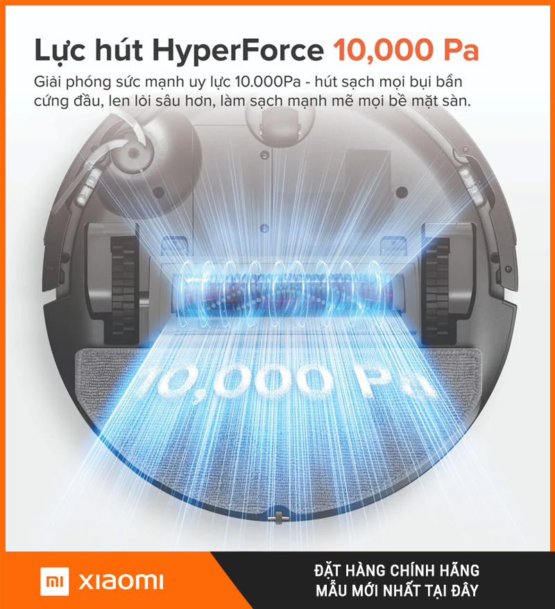 Robot Hút Bụi Lau Nhà Roborock Q10 PF