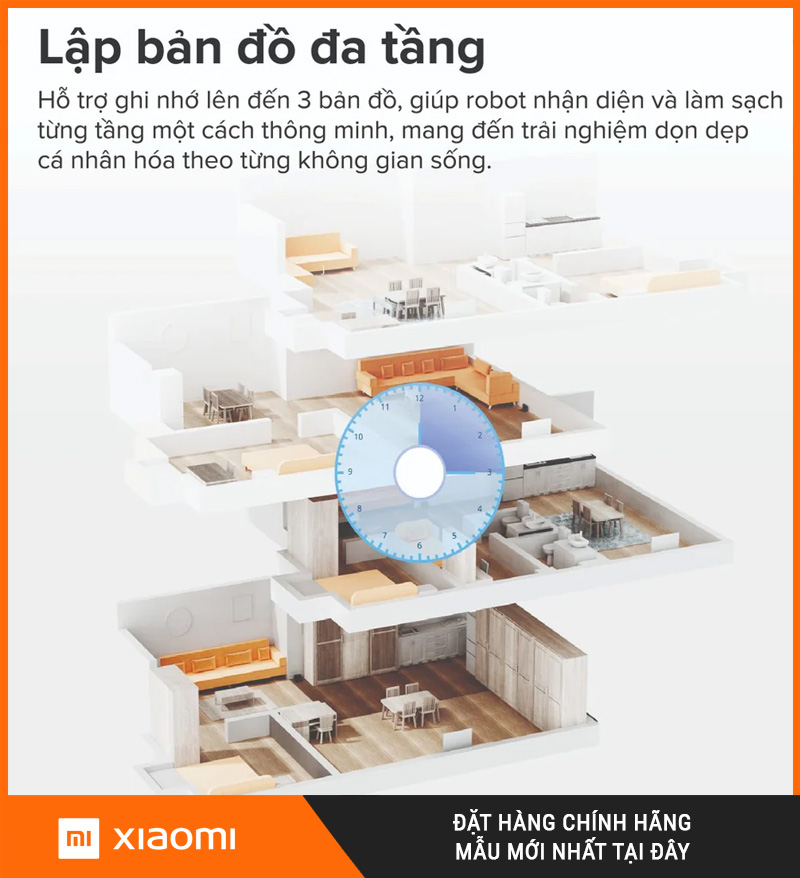 Robot Hút Bụi Lau Nhà Roborock Q10 PF