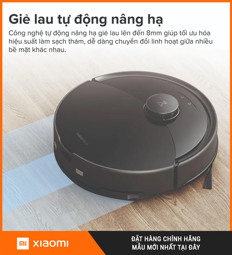 Robot Hút Bụi Lau Nhà Roborock Q10 PF