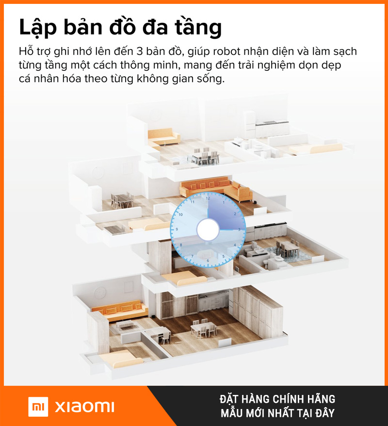 Robot Hút Bụi Lau Nhà Roborock Q10 VF