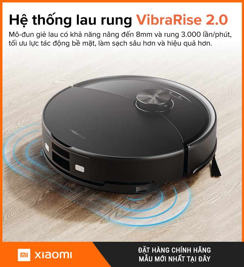 Robot Hút Bụi Lau Nhà Roborock Q10 VF