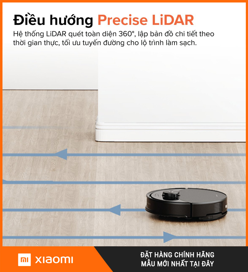 Robot Hút Bụi Lau Nhà Roborock Q10 VF