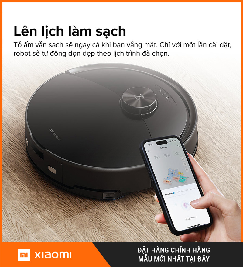 Robot Hút Bụi Lau Nhà Roborock Q10 PF (+) Plus Chính Hãng