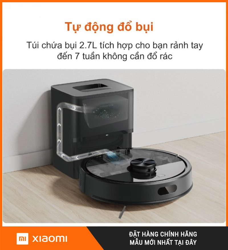 Robot Hút Bụi Lau Nhà Roborock Q7 TF Plus (+) Cao Cấp