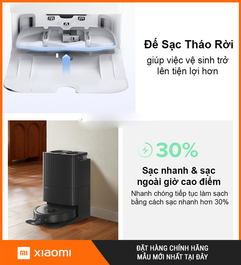 Robot Hút Bụi Lau Nhà Roborock Q Revo 5AE