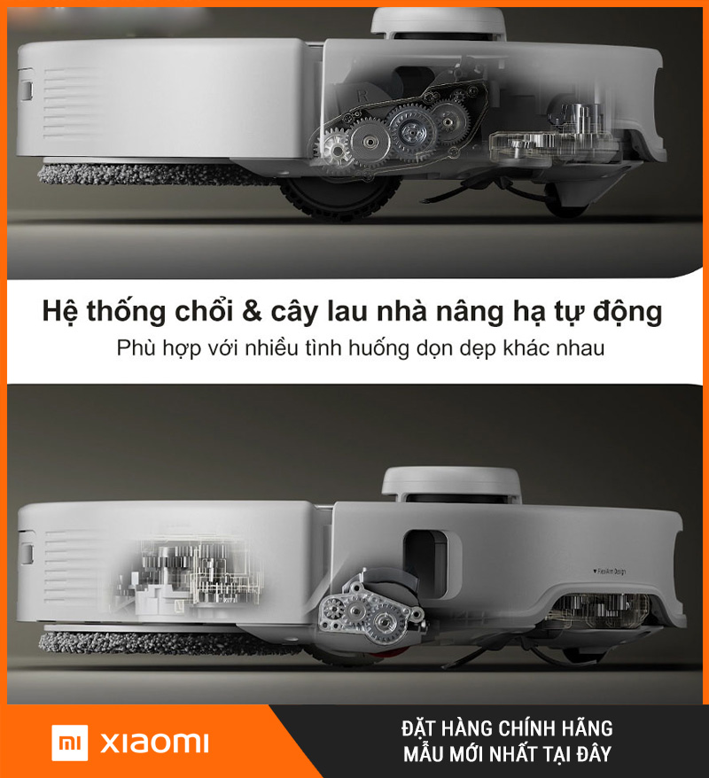 Robot Hút Bụi Lau Nhà Roborock Q Revo Edge 5V1