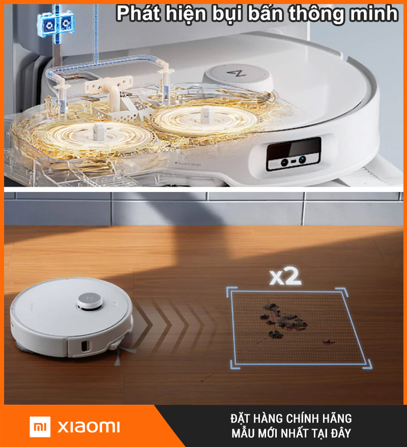 Robot Hút Bụi Lau Nhà Roborock Q Revo Edge 5V1