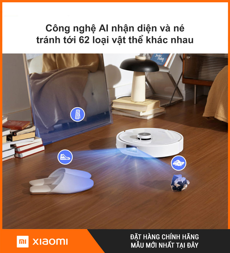 Robot Hút Bụi Lau Nhà Roborock Q Revo Edge 5V1