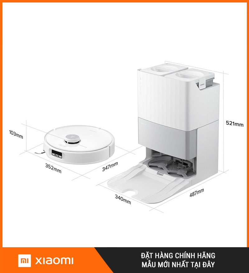 Robot Hút Bụi Lau Nhà Roborock Q Revo Edge 5V1 Chính Hãng